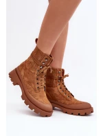 Dámské Botky S  Camel model 21640480 - Boto