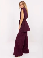 Kamizelka IT KZ model 21757390 bordowy - FPrice