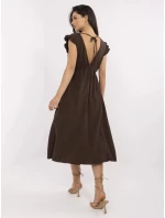 Šaty MI SK 122126.77 hnedé
