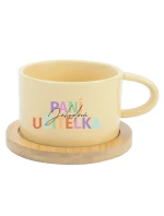 Personalizovaný keramický hrníček Makronka pro paní učitelku/pana učitele Personalizovaný keramický hrníček Makronka pro paní učitelku/pana učitele