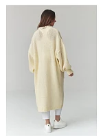 Zapínanie svetra model 226876 Makadamia Zapínanie svetra model 226876 Makadamia