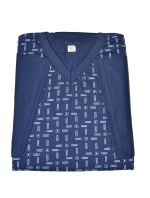Pánske pyžamo Gucio 1850 v plnej dĺžke 4XL-5XL