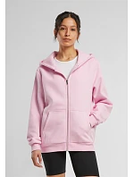 BY 290 Dámská mikina s kapucí z těžké bavlny "Fluffy" model 22469866 soft pink - Build your Brand BY 290 Dámská mikina s kapucí z těžké bavlny "Fluffy" model 22469866 soft pink - Build your Brand