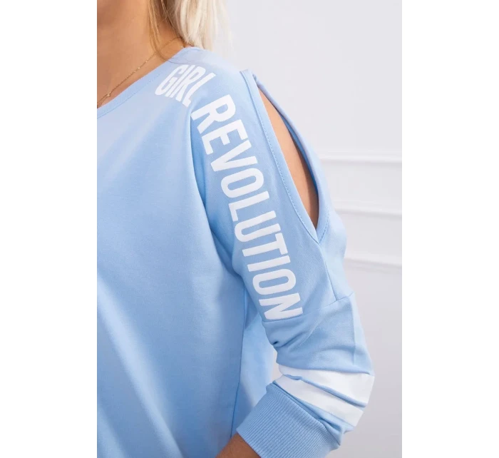 Dievča Revolution modrá sada