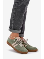 Zelené Nízké Dámské Sneakersy model 21684291 - Zazoo