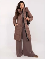 Spodnie MJ SP model 21749848 ciemny bezowy - FPrice Spodnie MJ SP model 21749848 ciemny bezowy - FPrice