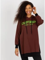 Mikina VI BL model 17926415 tmavě hnědá - FPrice