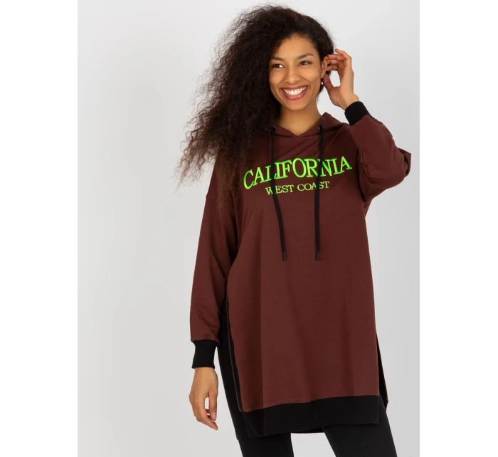 Mikina VI BL model 17926415 tmavě hnědá - FPrice