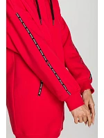 Dámska mikina M696 červená - Made Of Emotion