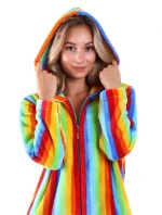 Dámsky župan 3656 Capri s kapucňou a zipsom - Vestis Dámsky župan 3656 Capri s kapucňou a zipsom - Vestis