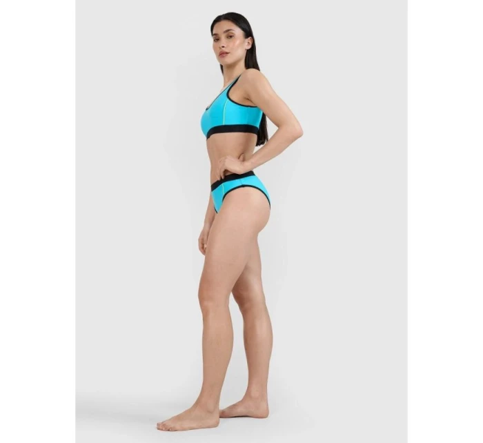 Dámske bikiny so stredne vysokým pásom 4F 4FWSS25UBKBF078-33S