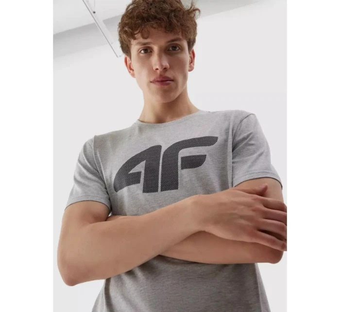 Tričko 4F M 4FAW23TTSHM0877-27M pánske Tričko 4F M 4FAW23TTSHM0877-27M pánske