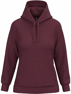 K 473 Dámská mikina s kapucí model 22431069 wine - Kariban