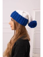 Milano fleecová čiapka K203 ecru+chabra Milano fleecová čiapka K203 ecru+chabra