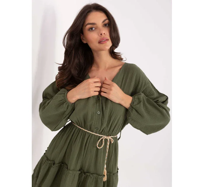 Sukienka MI SK model 21191055 khaki - FPrice