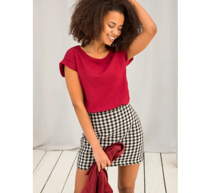 Tričko RV TS model 14817952 kaštanová - FPrice Tričko RV TS model 14817952 kaštanová - FPrice