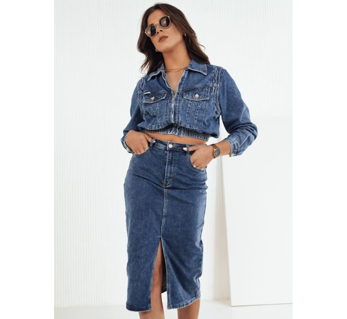 Dámska džínsová bunda BLIRNA modrá FashionStreet TY4167