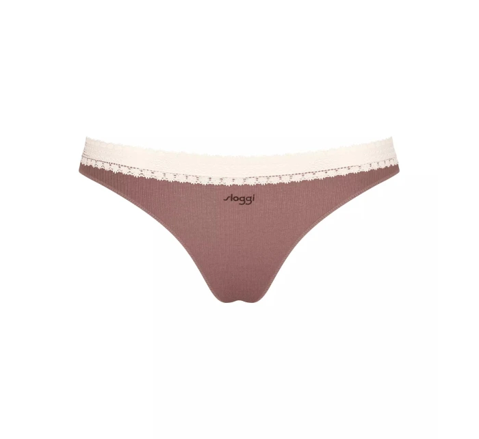 sloggi GO Ribbed R Brazil C2P - BROWN - SLOGGI BROWN - SLOGGI