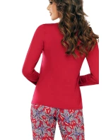 Dámske pyžamo Rita wine - Donna