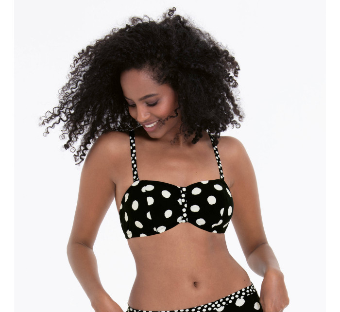 Style Ella Top Bikini - horný diel 8750-1 čiernobiela - RosaFaia
