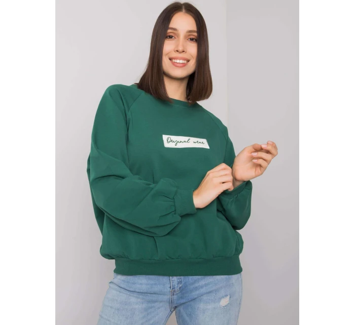 Mikina RV BL model 16292584 tmavě zelená - FPrice Mikina RV BL model 16292584 tmavě zelená - FPrice