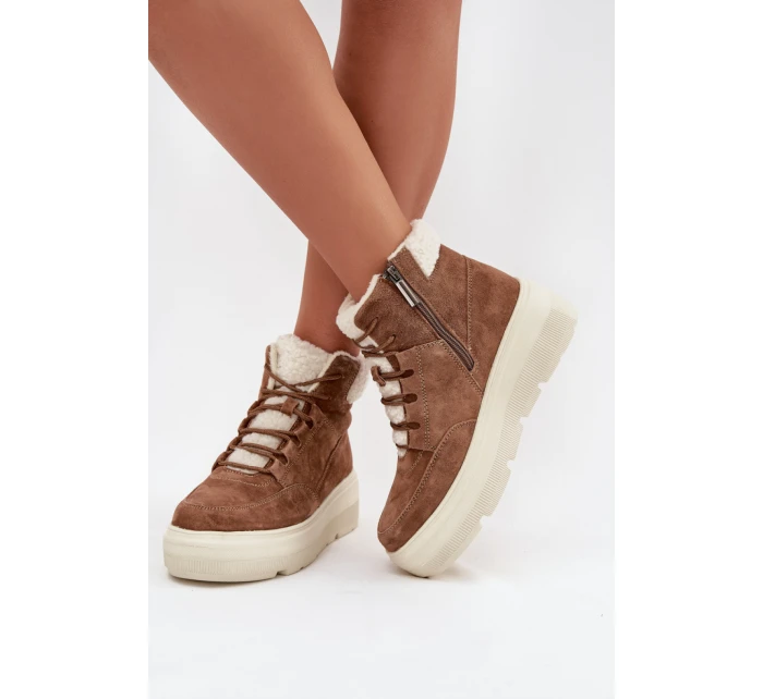 Snehové topánky model 218295 Krok vo veľkom štýle