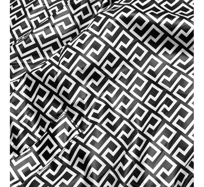 Svetlo hnedá dámska obojstranná bunda s kapucňou (B9793-46)