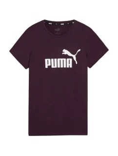 Dámske tričko Puma ESS Logo Tee dark purple 586775 39