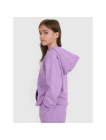 Dívčí mikina s kapucí model 21756963 - 4F