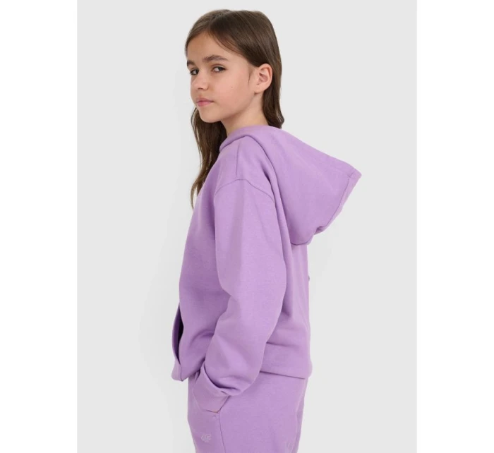 Dívčí mikina s kapucí model 21756963 - 4F