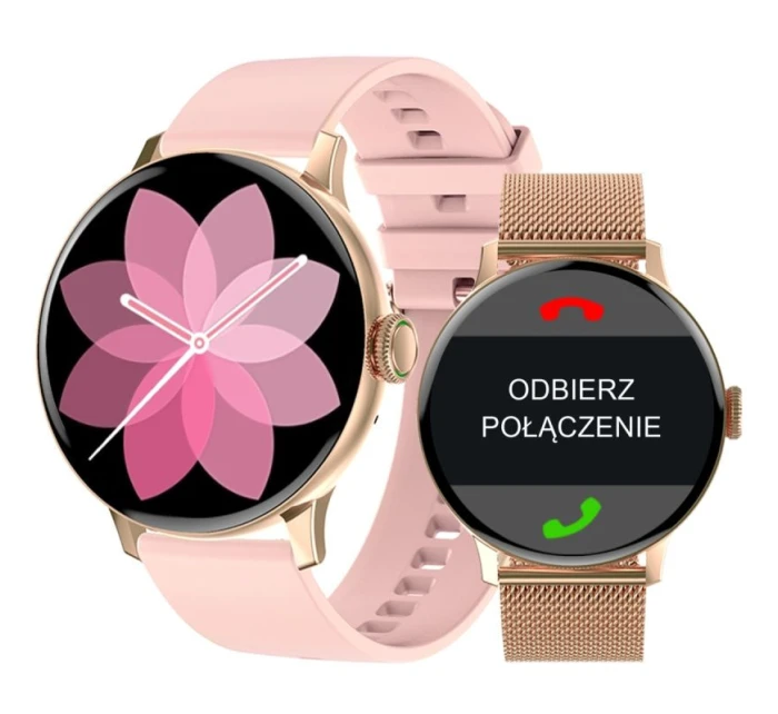 Dámské chytré hodinky Pink Gold model 21804667 - Giewont Dámské chytré hodinky Pink Gold model 21804667 - Giewont