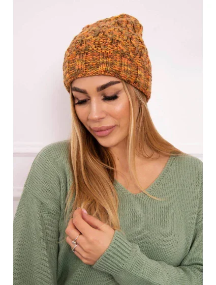 Dámska čiapka Eliza K205 hnedá