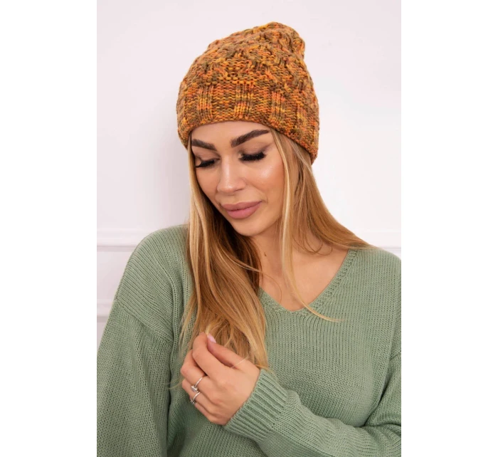 Dámska čiapka Eliza K205 hnedá