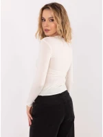 Bluzka IT BZ model 21757249 ecru - FPrice Bluzka IT BZ model 21757249 ecru - FPrice