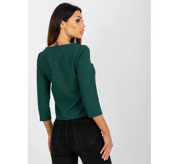 Blúzka LK BZ 506522.07 tmavo zelená