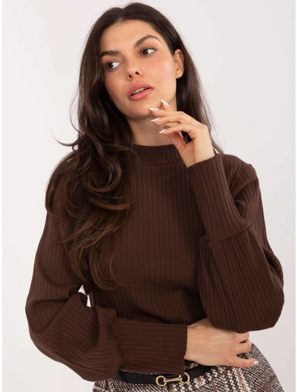 Blúzka RV BZ A1053.50 tmavohnedá Blúzka RV BZ A1053.50 tmavohnedá