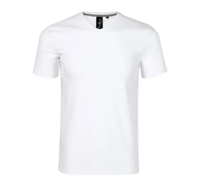 Tričko s výstrihom do V Action biele