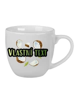Personalizovaný keramický hrnek 400 ml s ovocem a textem