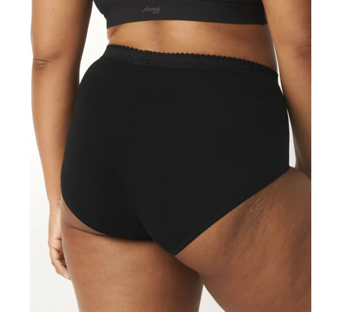 Dámské kalhotky Sloggi Control Maxi černé Dámské kalhotky Sloggi Control Maxi černé