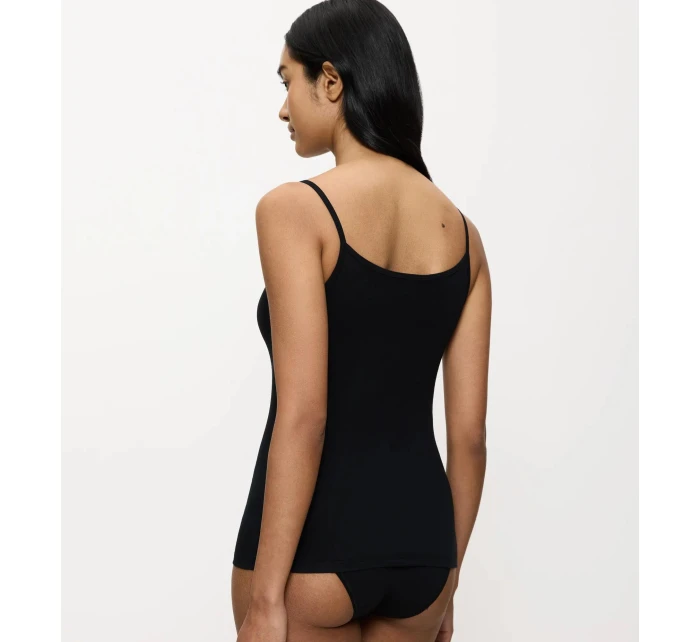 Bavlnený špagetový top - BLACK - TRIUMPH BLACK - TRIUMPH