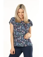 Mefemi Mix&Match Dámske pyžamové tričko s potlačou Margot S-2XL Mefemi Mix&Match Dámske pyžamové tričko s potlačou Margot S-2XL