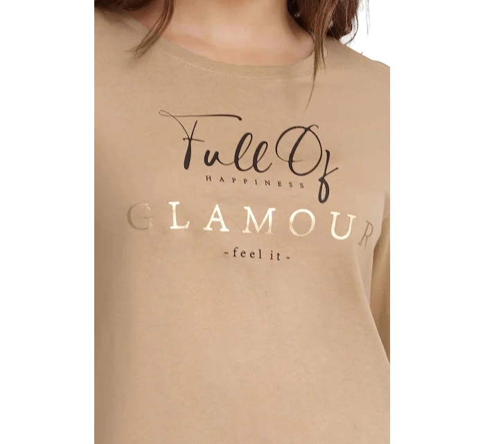 Dámské pyžamo model 18826431 Glam beige - Henderson