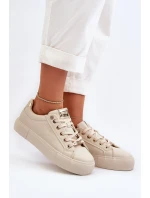 Dámské Tenisky Big Star model 21653877 Beige - Big Star Shoes