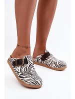 Dámské sandály s přezkou model 22368096 Zebra - Inblu