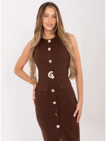 Šaty IT SK 21891.61 hnedé Šaty IT SK 21891.61 hnedé