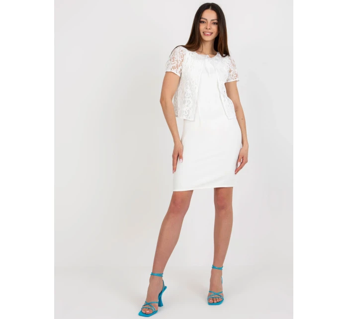 Sukienka LK SK model 18547464 ecru - FPrice