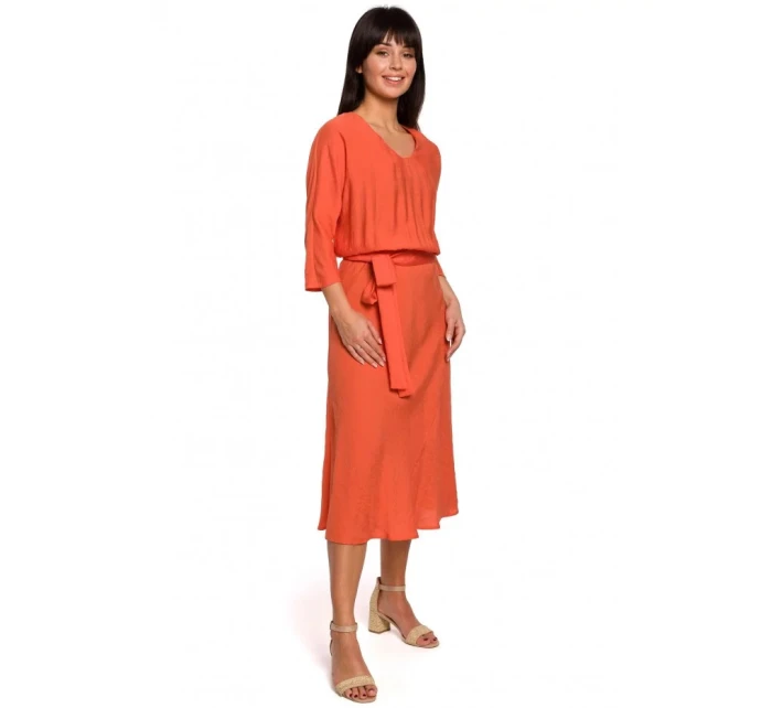 Dámské šaty model 17461539 Midi - BeWear Dámské šaty model 17461539 Midi - BeWear