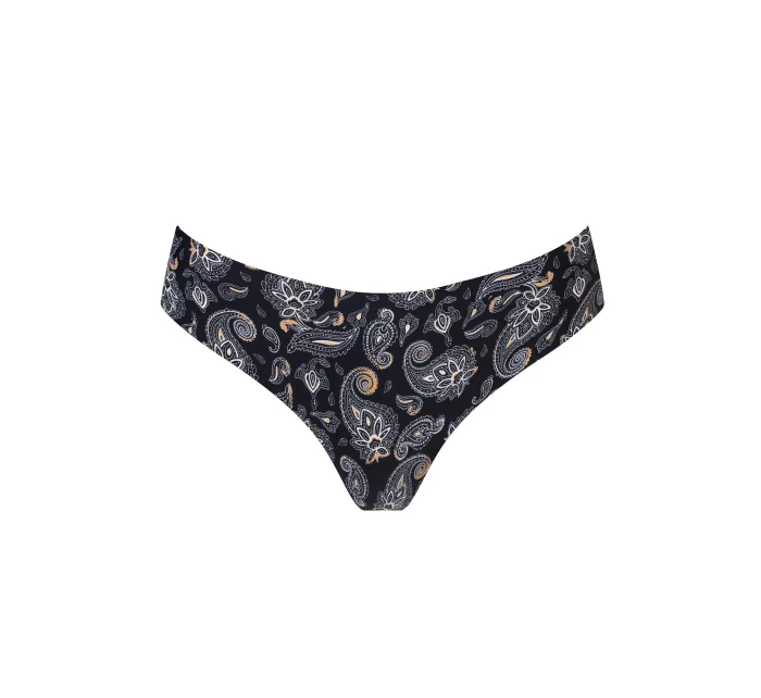 Dámske nohavičky Paisley Simple Brasil Black so vzorom - Julimex