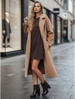 Dámské boty na podpatku hnědé Dstreet model 21994966 - FashionStreet