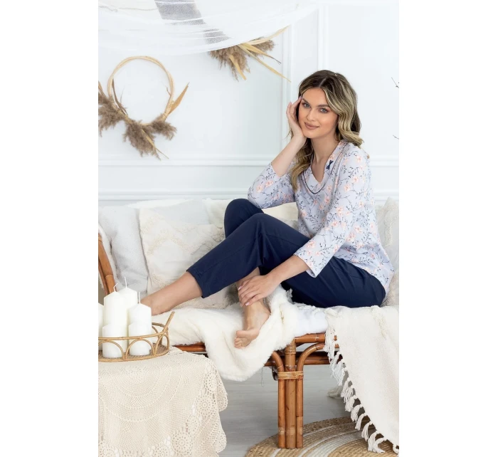 Dámské pyžamo MMax Florence model 20221750 7/8 M2XL - LEVEZA